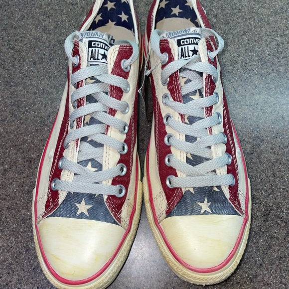 🆕 Converse CTAS “Rummage” Oxford Weathered Stars&Stripes Sneakers Unisex - Picture 2 of 11